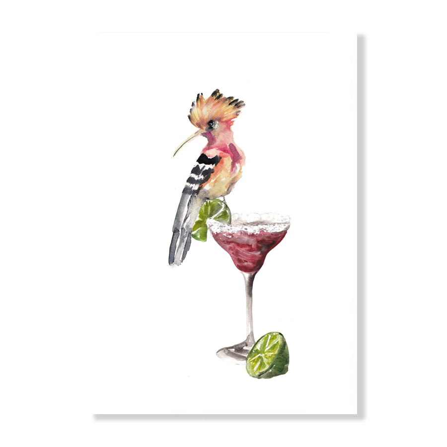 Happy hour for a Bird | Poster Print