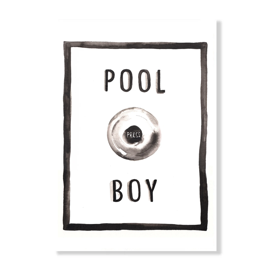 The Pool is Calling | Poster Print