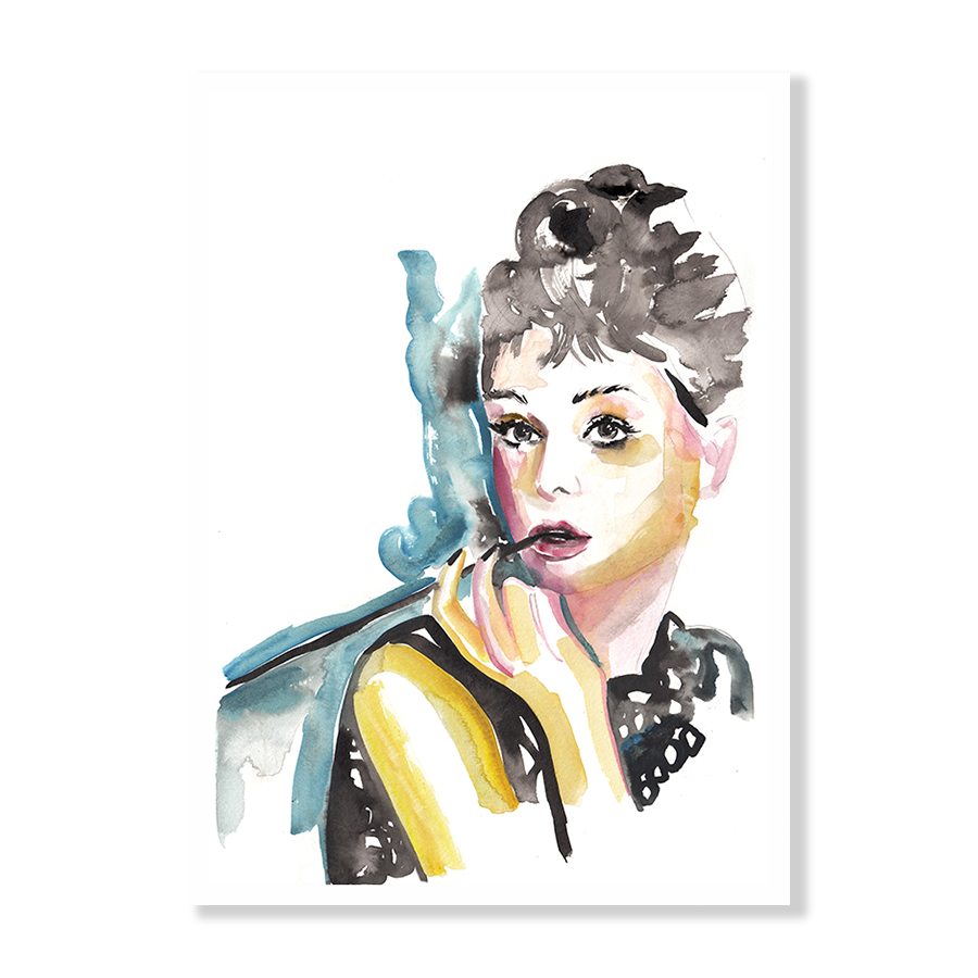 Audrey is the Prize | Fine Art Print