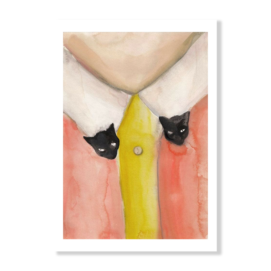 Kitty Tipsy | Poster Print