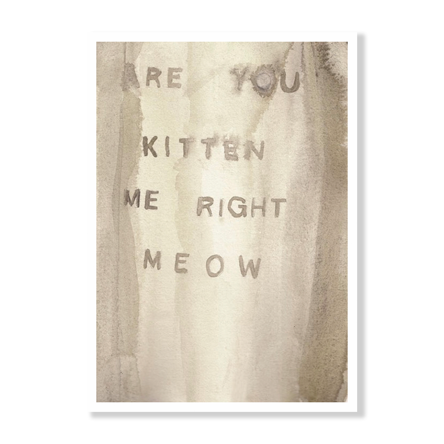Right Meow | Poster Print