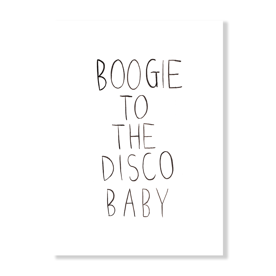 The Boogie baby | Poster Print