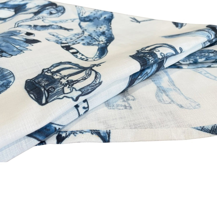 African Delft Blauw Tablecloth
