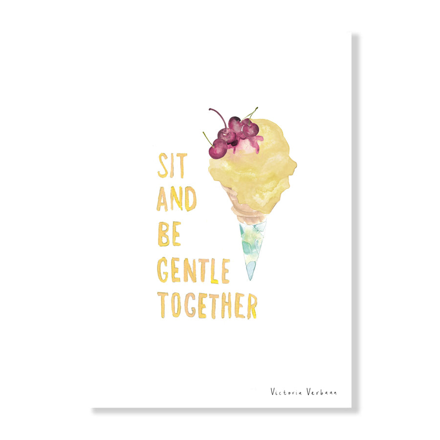 Gentle Together Forever | Poster Print